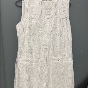 Lilly Pulitzer White Eyelet Mini Romper